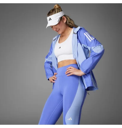 Леггинсы женские Adidas Own The Run Colorblock Full-Length Blue IX0278
