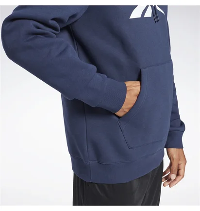 Худи мужское Reebok Identity Fleece Hoodie Blue Gr1660