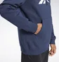 Худи мужское Reebok Identity Fleece Hoodie Blue Gr1660
