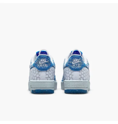 Кросівки дитячі Nike Af1 Crater Flyknit Nn White/Blue Dm1060-100