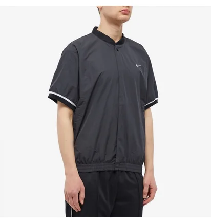 Футболка мужская Nike Authentics Basketball Warm Up Top Black DX3342-010