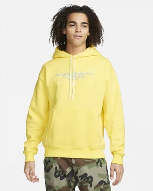 Худи унисекс Nike Fleece Gen Trdmrk Logo Yellow Dr1028-765