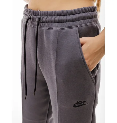 Штаны женские Nike W Tch Flc Mr Jggr Grey FB8330-003