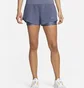 Шорты женские Nike Dri-Fit Swift Mid-Rise 3 2-In-1 Running Shorts With Pockets Blue DX1029-491