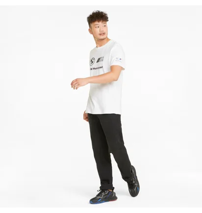 Футболка чоловіча Puma Bmw M Motorsport Logo Tee White 533398-02