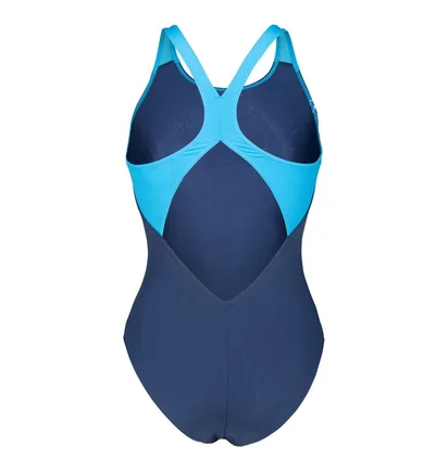 Купальник женский Arena Flowing Swimsuit V Back Blue 010256-780