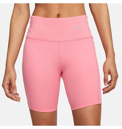 Шорты женские Nike Mid-Rise Ribbed Panel Running Pink DX2951-611