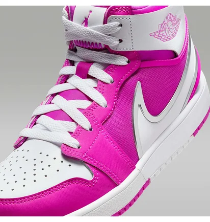 Кроссовки детские Air Jordan 1 Mid Rm Easyon Gs Pink FQ1281-601