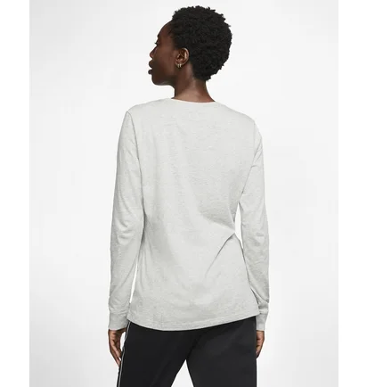 Лонгслив женский Nike Womens Long-Sleeve T-Shirt Grey Bv6171-063