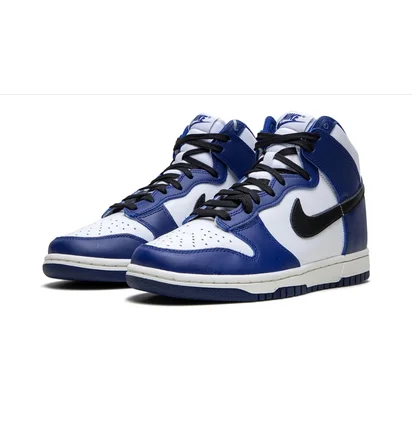 Кроссовки женские Nike Dunk High Wmns White/Blue DD1869-400