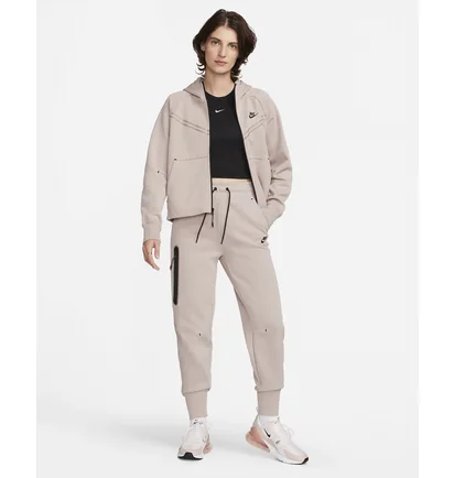 Штаны женские Nike Sportswear Tech Fleece Beige Cw4292-272