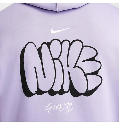 Худі чоловіче Nike Solo Swoosh Graffiti Violet HQ4181-515