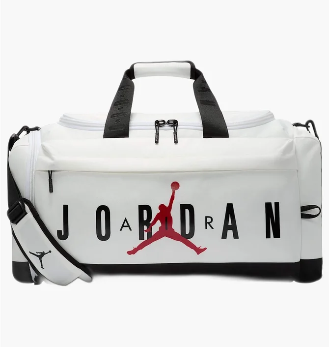 Сумка унісекс Air Jordan Velocity Duffle Bag M (62.5L) White MM0920-001
