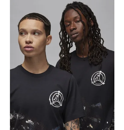 Футболка унисекс Air Jordan Artist Series By Jammie Holmes Graphic T-Shirt Black FB7408-010