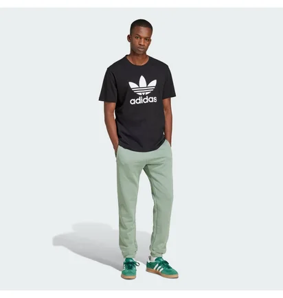 Штаны мужские Adidas Trefoil Essentials French Terry Green JD2427