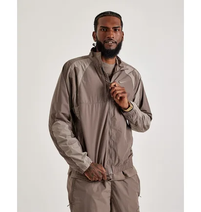 Олімпійка чоловіча Nike Nocta Woven Track Jacket Brown FN7666-040