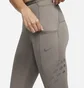 Лосины женские Nike W Nk Df Run Dvn Mr Tght Grey Dm7749-289