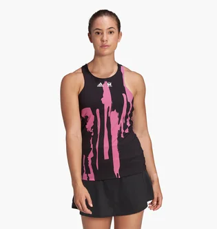 Майка женская Adidas Thebe Magugu Tennis New York Y-Back Tank Top Black Ht4234