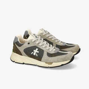 Кроссовки мужские Premiata Mase Beige/Brown MASE-6896