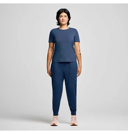 Футболка женская Saucony Triumph Short Sleeve Blue SAW800475-NV