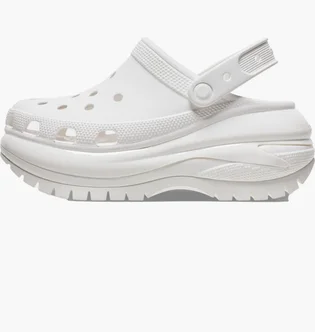 Тапочки унисекс CROCS Classic Mega Crush Clog White 207988-100