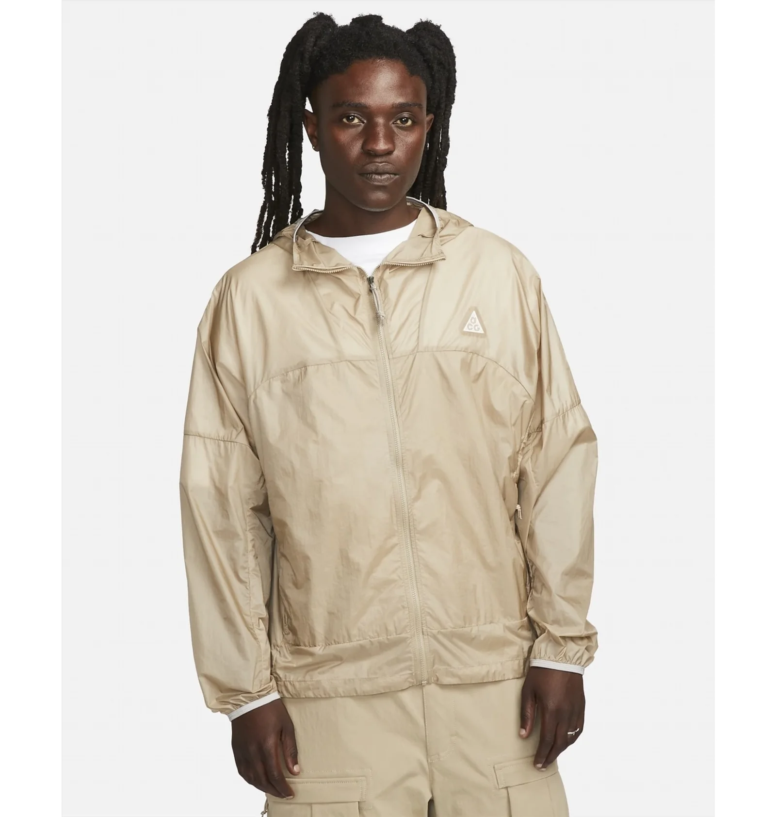 ᐉ Куртка мужская Nike Acg Cinder Cone Windproof Jacket Beige