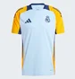 Футболка мужская Adidas Real Madrid Tiro 24 Competition Training Light Blue/Yellow IT5125