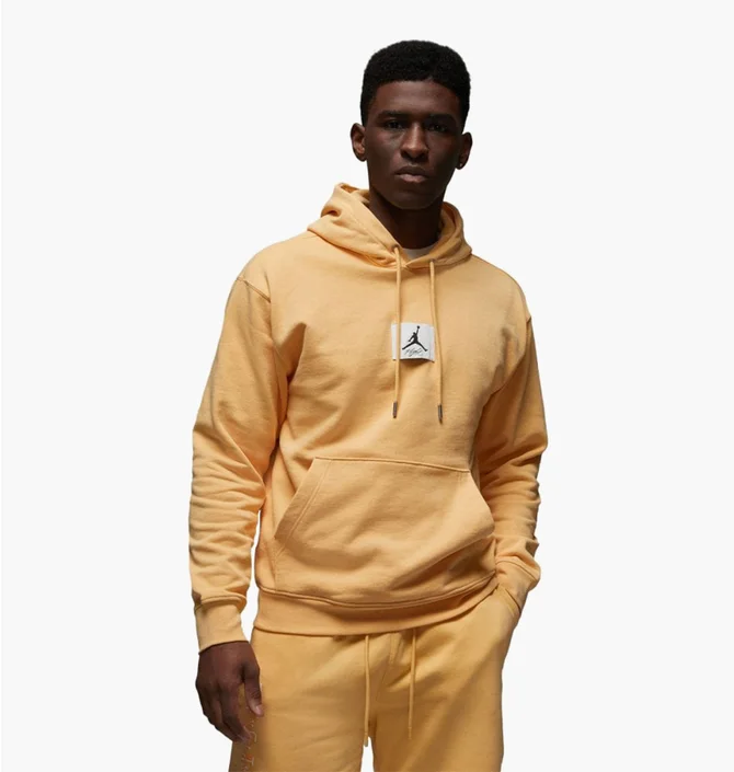 Худи мужское Air Jordan Flight Fleece Yellow DQ7338-251