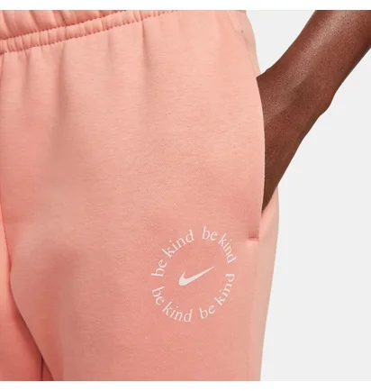 Штани жіночі Nike Sportswear Essential Fleece Flared Sweats Peach DR7847-824