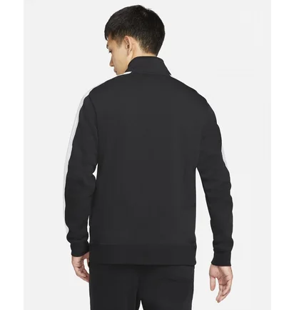 Толстовка мужская Nike Sportswear Club Brushed-Back Jacket Black DD7010-010