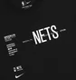 Футболка мужская Nike Nba Brooklyn Black CK8003-010