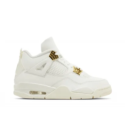 Кроссовки женские Air Jordan 4 Retro White AQ9129-170