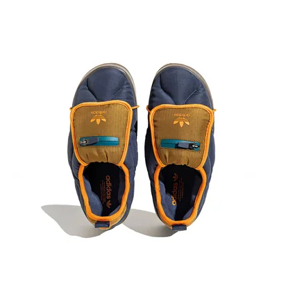 Тапочки мужские Adidas Puffylette Blue IF3956