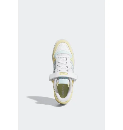 Кросівки чоловічі Adidas Forum Low White/Yellow GX7075