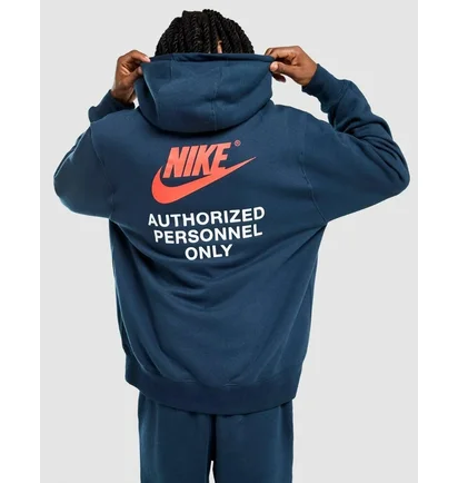 Худи мужское Nike Authorised Blue IR2987-478