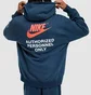 Худи мужское Nike Authorised Blue IR2987-478