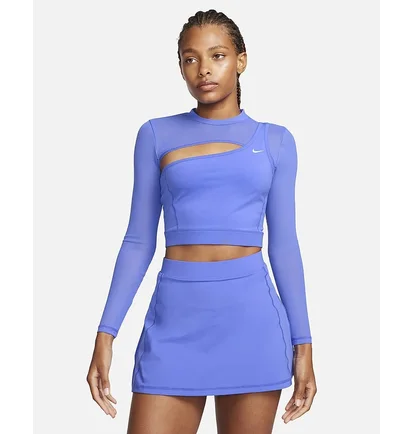 Лонгслив женский Nike Pro Blue FB5683-413