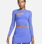 Лонгслив женский Nike Pro Blue FB5683-413