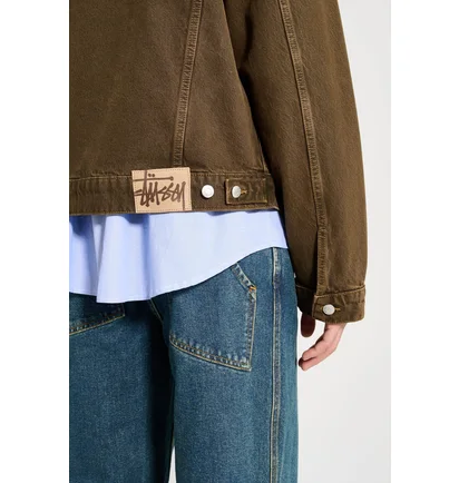 Куртка мужская Stussy Trucker Denim Jacket Brown 115781-1034