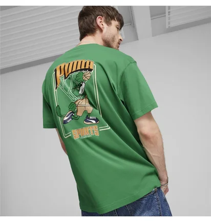 Футболка чоловіча Puma Team Graphic Green 624395-86