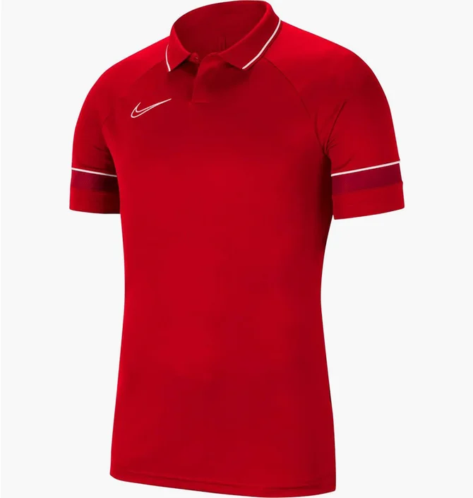 Поло мужское Nike Academy 21 Dry Ss Polo Red Cw6104-657