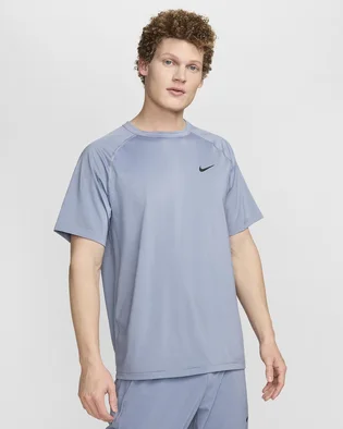 Футболка мужская Nike Ready Dri-Fit Short-Sleeve Fitness Top Light Blue DV9815-493