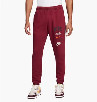 Штаны мужские Nike Club Fleece Stack Gx Bordo FN2643-677
