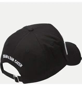 Кепка мужская Dsquared2 Icon Cap White Logo Black BCM041205C00001
