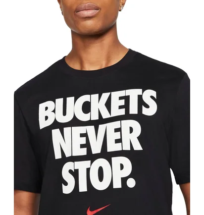 Футболка чоловіча Nike Dri-Fit Buckets Tee Black DB5989-010