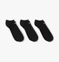 Шкарпетки унісекс Nike U Nk Everyday Cush Ns (3 пари) Black SX7673-010