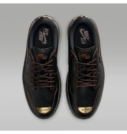 Кроссовки женские Air Jordan 1 Brooklyn Low Black HF3184-002