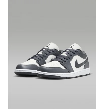 Кроссовки женские Air Jordan Air 1 Low Shoes Grey/White DC0774-102
