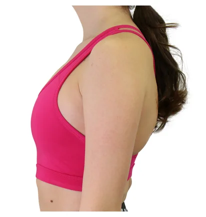 Топ женский Nike Dri-Fit Swoosh Icon Clash Pink Dc5541-615