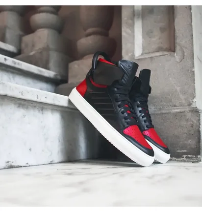 Кроссовки женские Buscemi X Ronnie Fieg Black/Red Bs1110Fsp15-Red/Blk